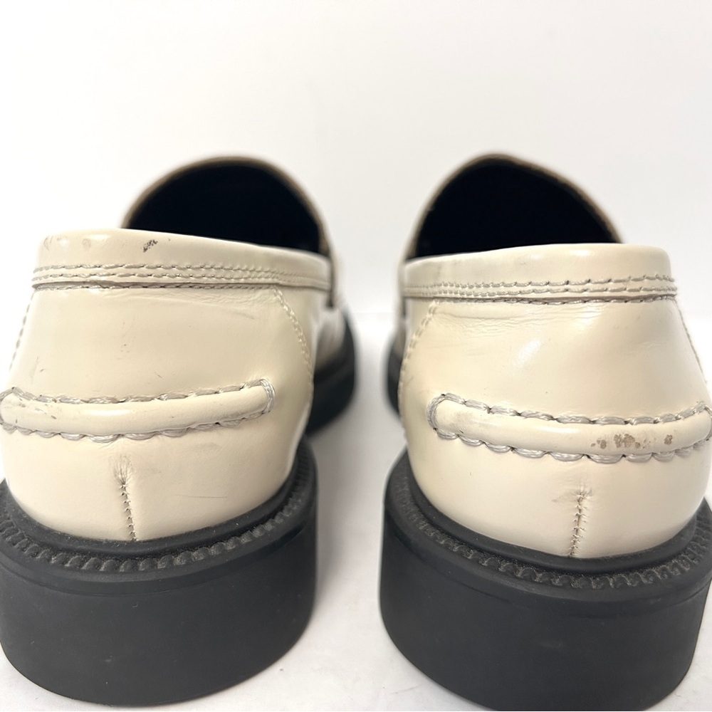 Vagabond Shoemakers Alex Loafer Shoe Poetcore Cream Beige Black Size EU 36 US 6 - Picture 8 of 15